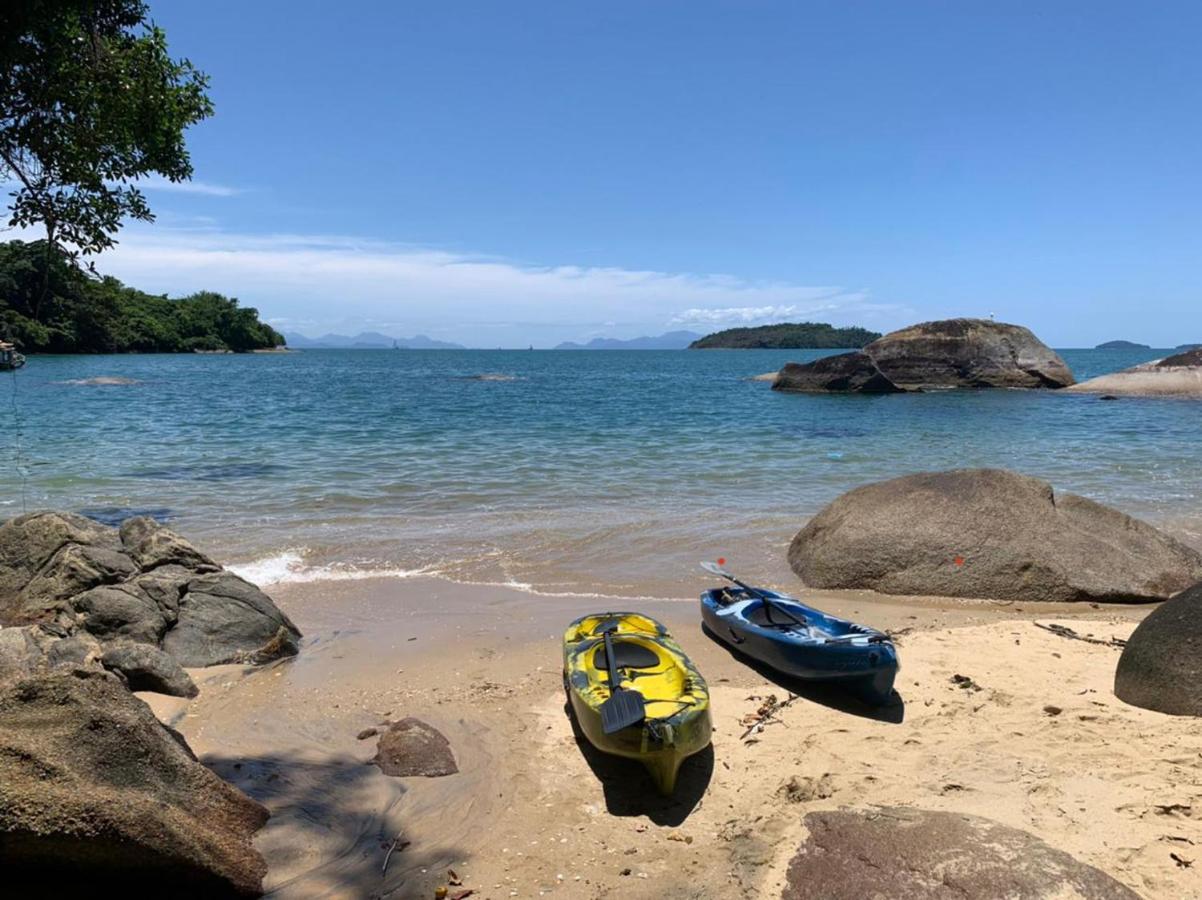 Refugio Na Frente Do Mar Em Ilha De Araujo Vila Paraty Exterior foto