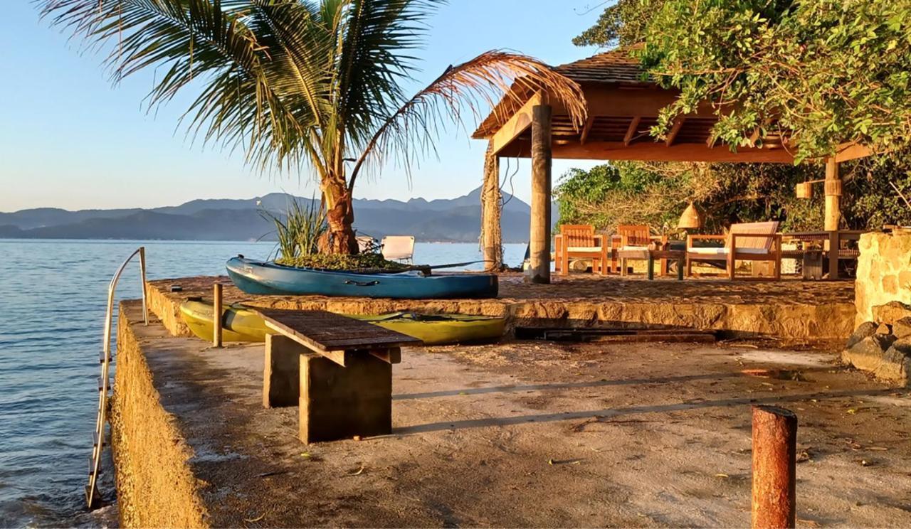 Refugio Na Frente Do Mar Em Ilha De Araujo Vila Paraty Exterior foto