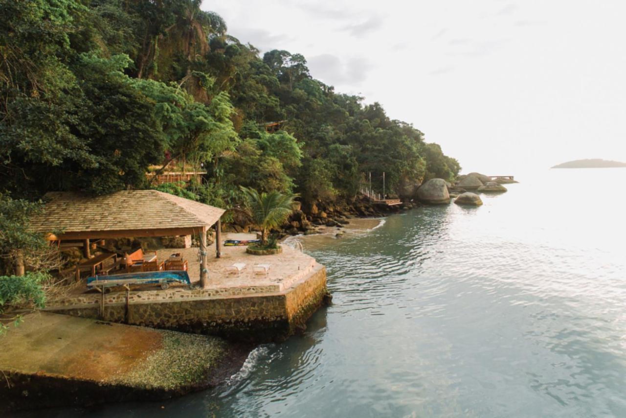 Refugio Na Frente Do Mar Em Ilha De Araujo Vila Paraty Exterior foto